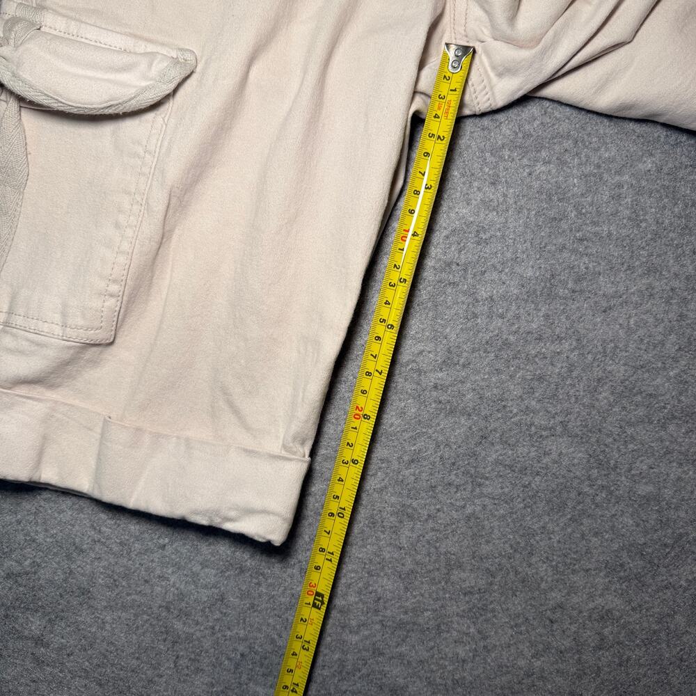 YMI Women's Cargo Short 09 Beige Casual Stretch Cotton Blend - Picture 6 of 8